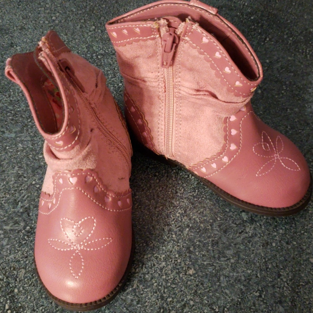 Pink Cowgirl boots